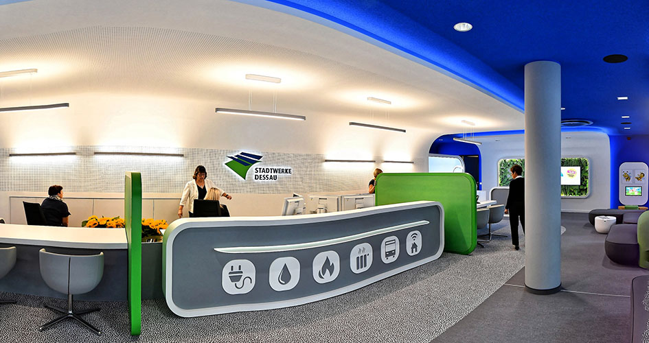 Kundenzentrum in der Zerbster Straße