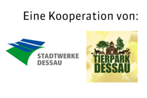 Logo der Stadtwerke Dessau und des Tierparks Dessau