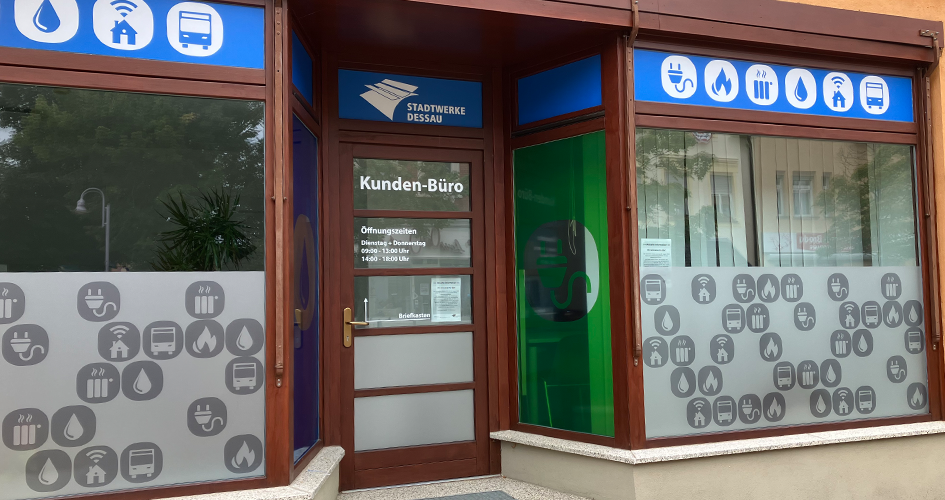 Unser Kundenbüro Roßlau