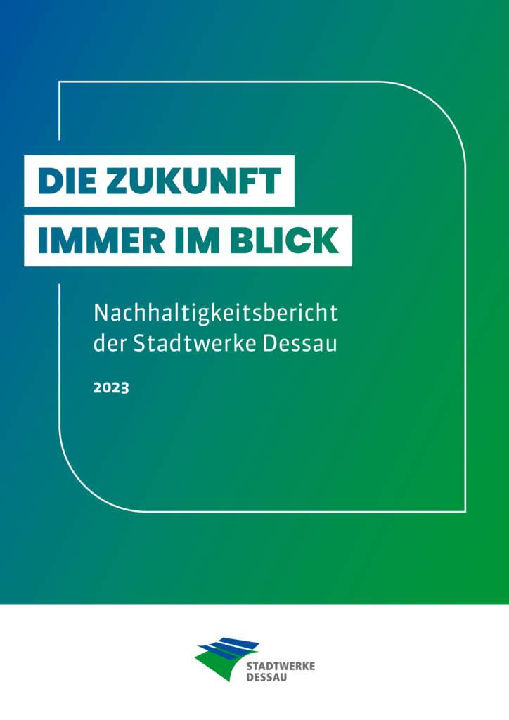 Cover_Nachhaltigkeitsbericht_2023 Die Zukunft immer im Blick – Nachhaltigkeitsbericht 2023