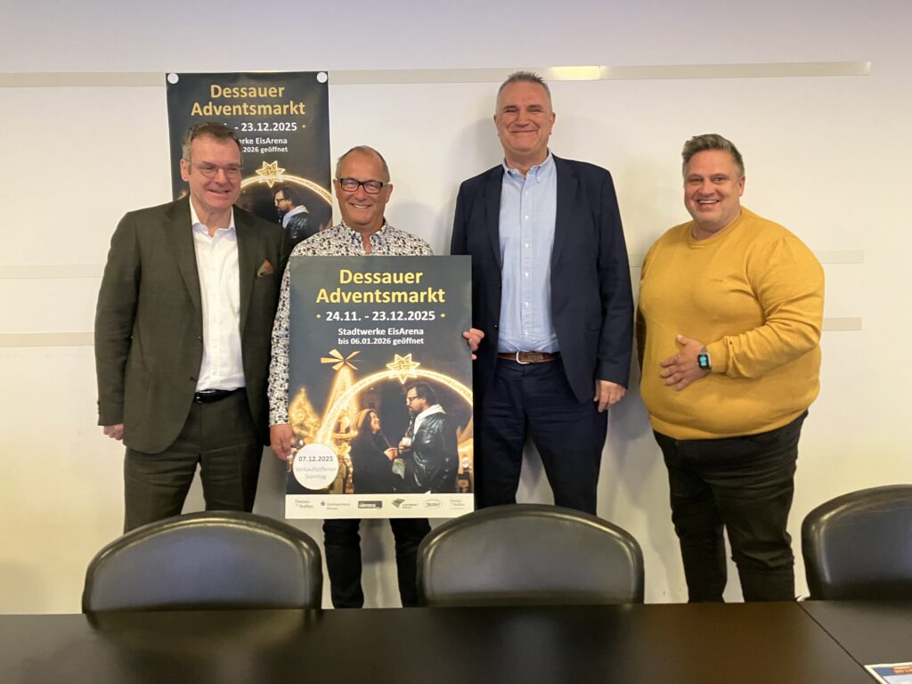 Pressekonferenz zum Dessauer Adventsmarkt